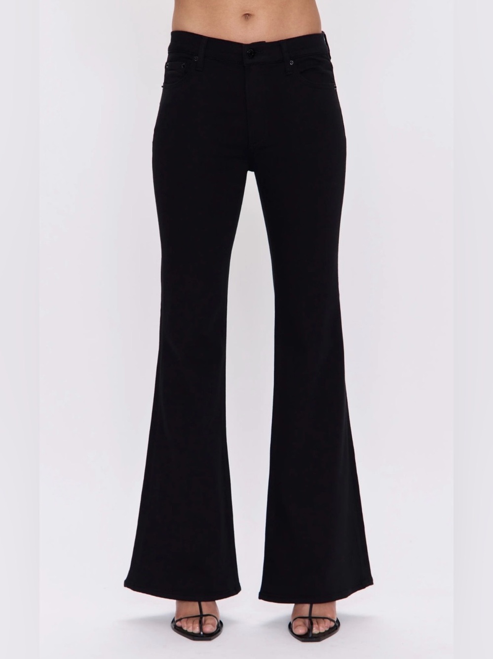 Pistola Kinsley Ultra Flare Jeans Black Noir Size 31